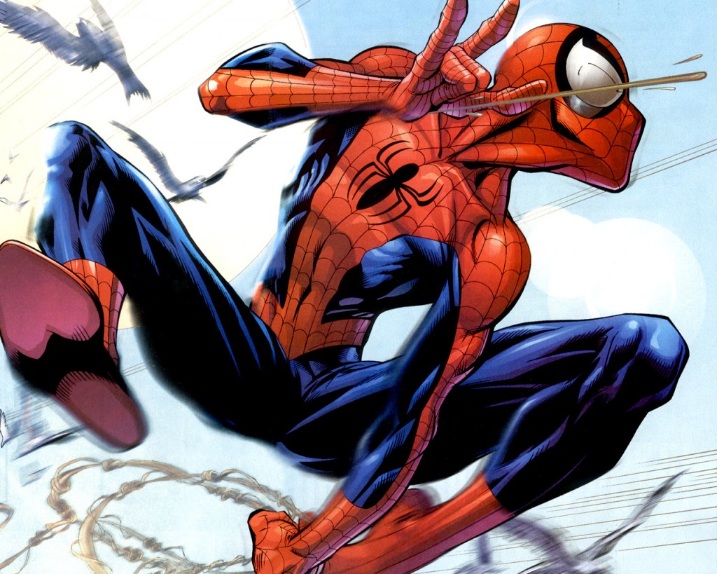 Ultimate Spider-Man, art by Mark Bagley