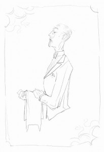 Alfred sketch by Jen Overstreet
