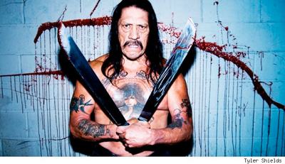 Machete does what he does best: he kills.