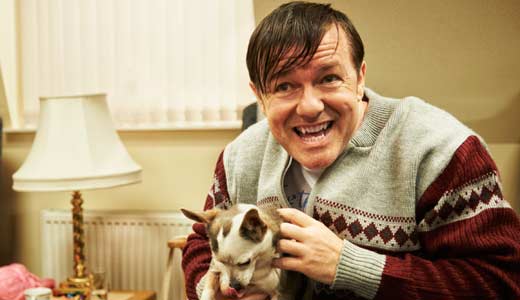 Ricky Gervais' Derek is the friendliest face on TV (er, Netflix.)
