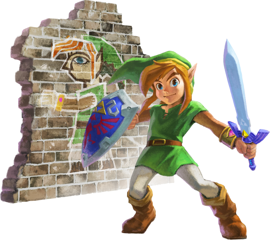 ArtStation - LEGO FanArt - The legend of Zelda: A Link between worlds