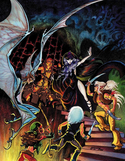 Interior page from Elfquest #4 (Art by Wendy Pini)