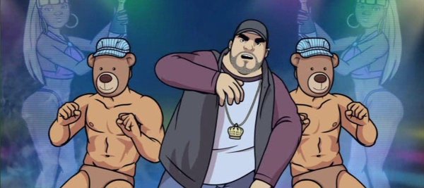 Miley may have done it first, but Chozen (Bobby Moynihan) does it better.