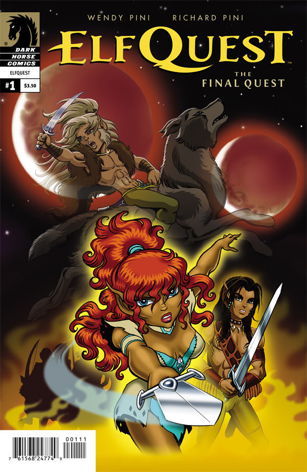 Elfquest: The Final Quest #1 cover. Art by Wendy Pini. 