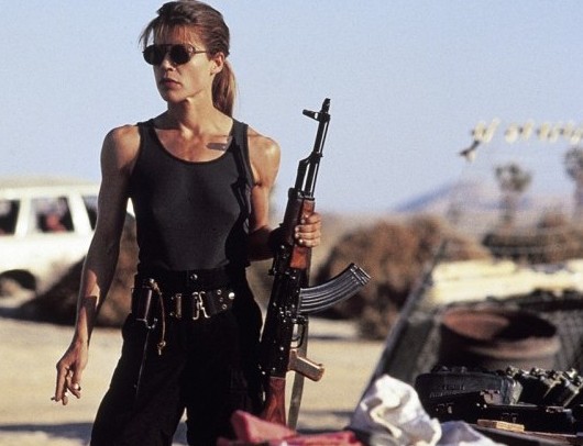 Linda Hamilton practically reinvented herself for T2: Judgment Day.