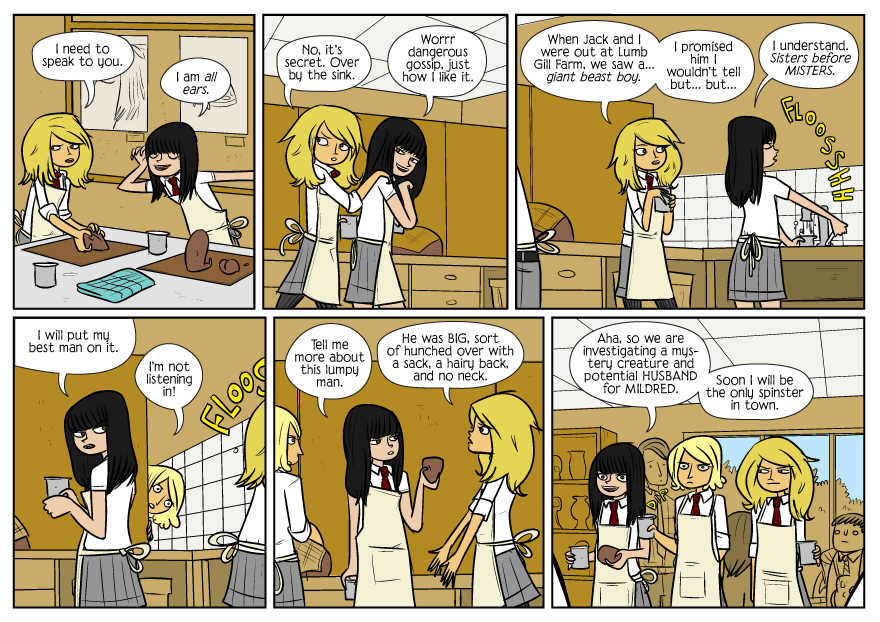 Bad Machinery strip from 12/20/2010 by John Allison. 