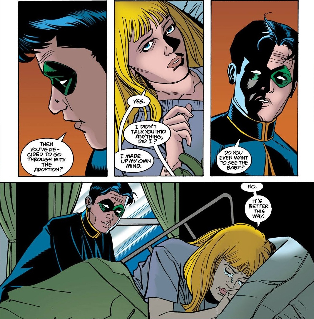 From Robin #65. Art by William Rosado. 