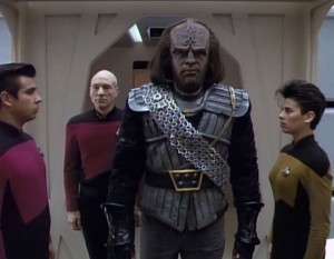 When the Federation refused to get involved in a Klingon Civil War, Worf resigned his Starfleet commission to fight for the more honorable side.