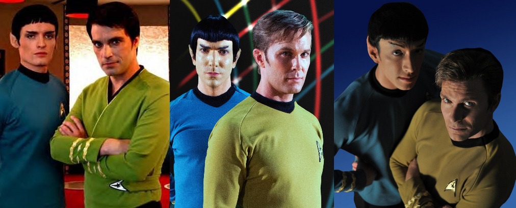 Kirk and Spock and Kirk and Spock and Kirk and Spock