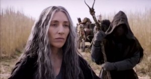 Katey Sagal is (playing) a witch.