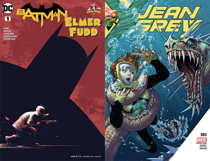 Deadshirt is Reading: Batman/Elmer Fudd and Jean Grey! - Deadshirt